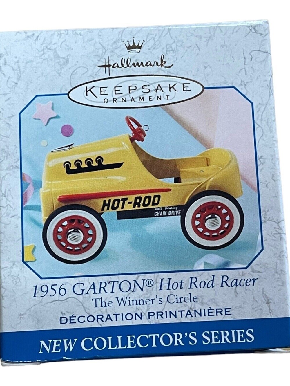 Garton Hot Rod Racer 1956 Hallmark Keepsake Ornament 1999 The Winners Circle